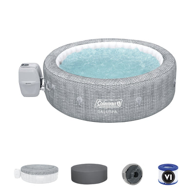 Coleman Saluspa Sicily Inflatable Airjet Hot Tub Spa, Up to 7 People (Open Box)