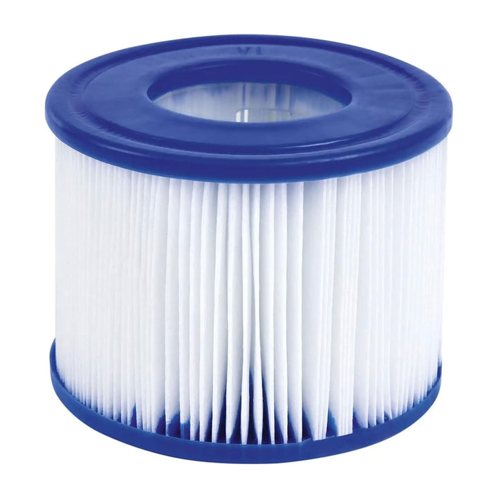 Bestway SaluSpa Santorini HydroJet Inflatable with 180 Soothing Jets, Gray - VMInnovations