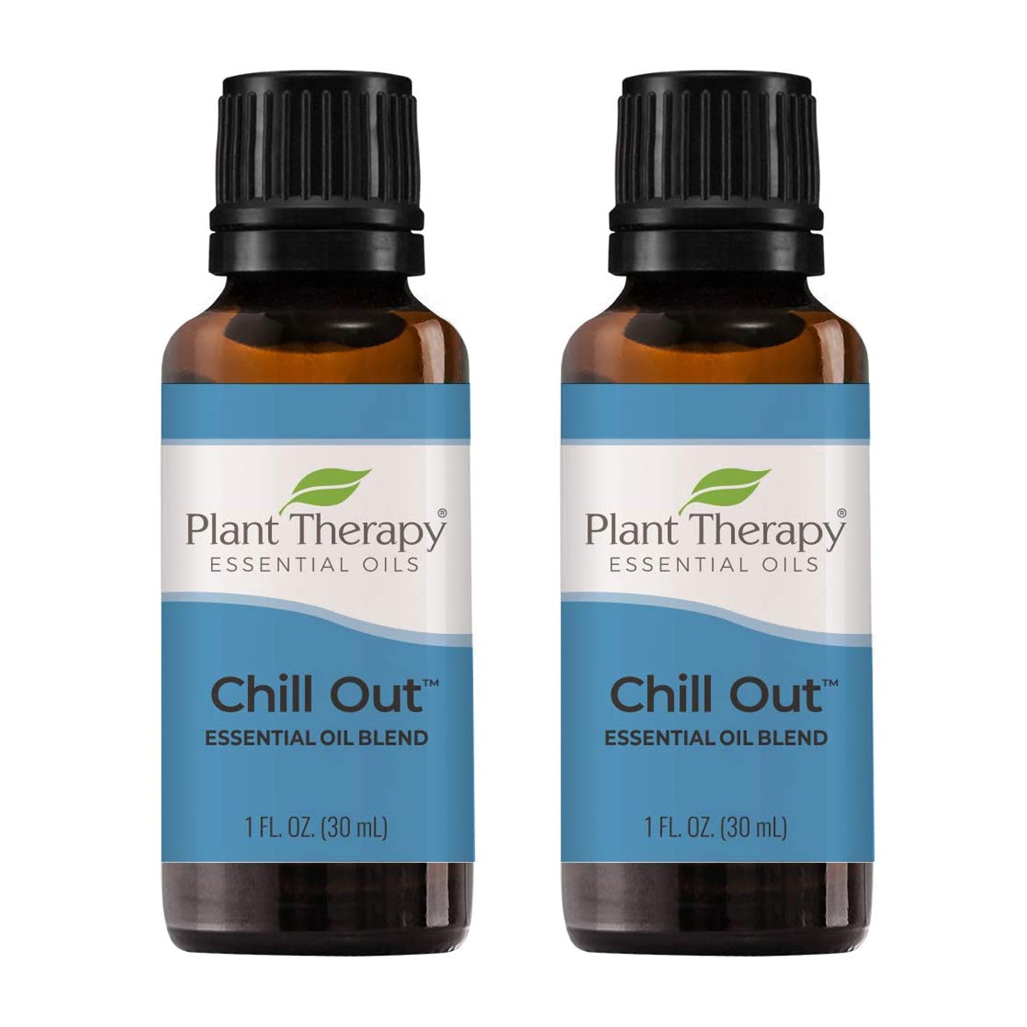 Plant Therapy Aromatherapy Diffusible Essential Oil, 1 Oz, Chill Out (2 Pack)