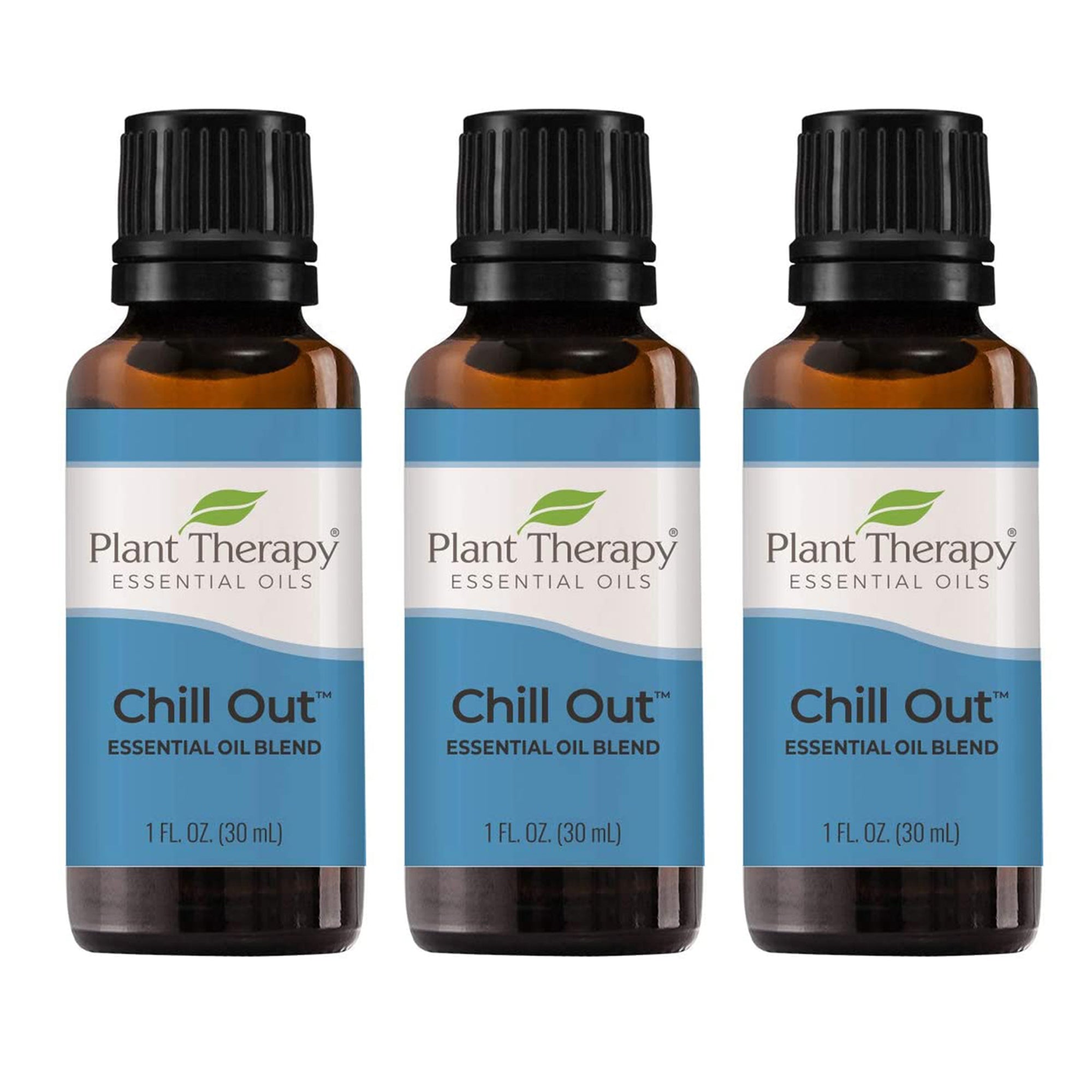 Plant Therapy Aromatherapy Diffusible Essential Oil, 1 Oz, Chill Out (3 Pack)