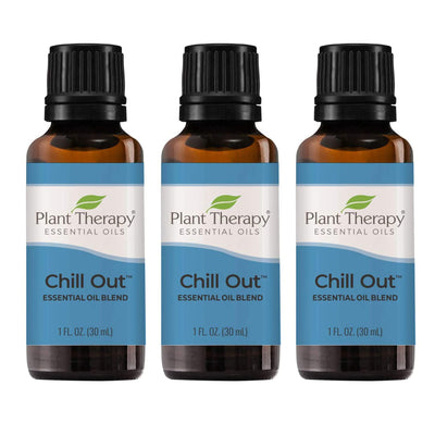 Plant Therapy Aromatherapy Diffusible Essential Oil, 1 Oz, Chill Out (3 Pack)