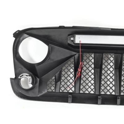 American Modified Gladiator Grille for Jeep Models w/ LED Lights (For Parts) - VMInnovations