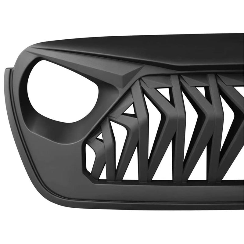 American Modified Front Shark Grille for 2018 to 2022 Jeep Models (For Parts)
