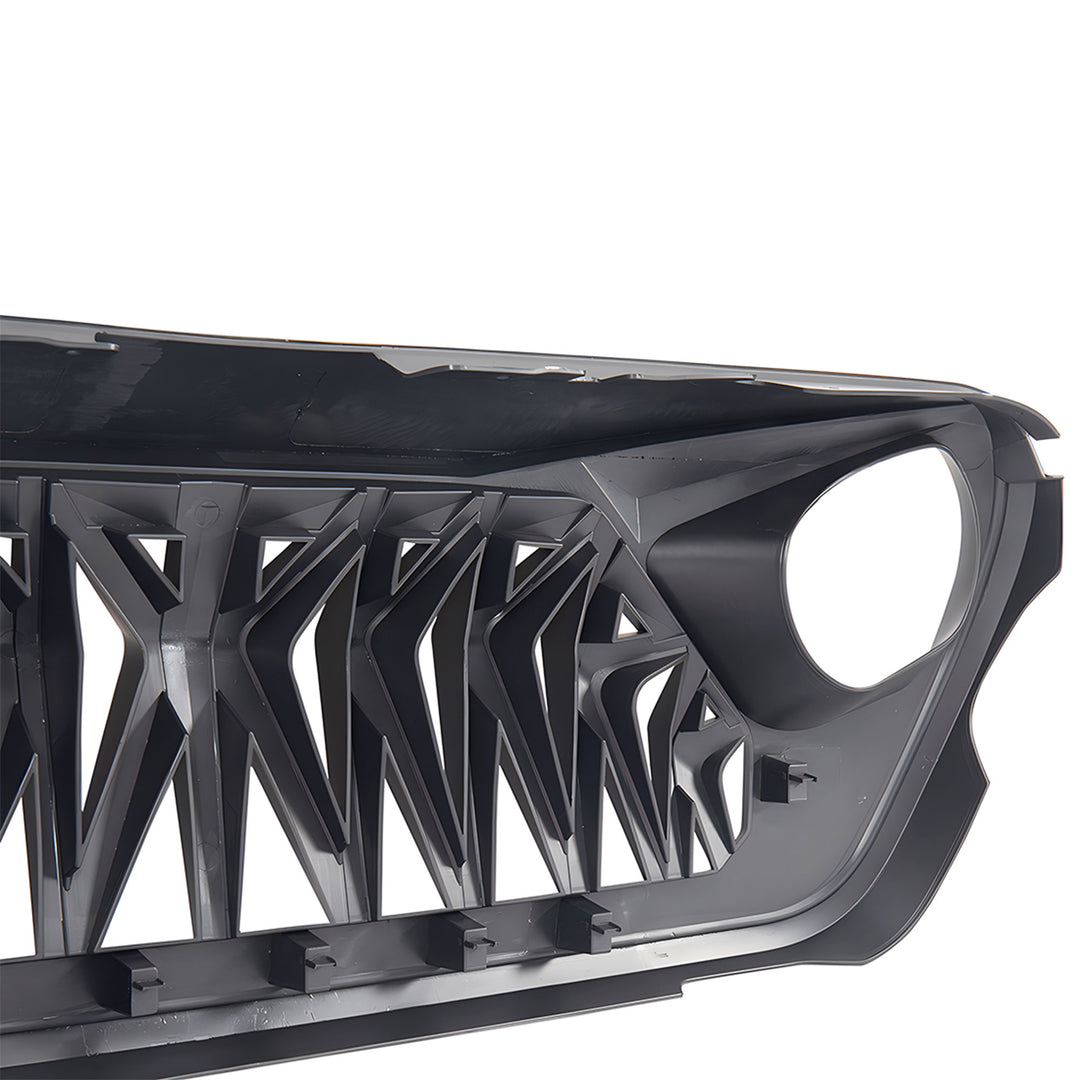 AMERICAN MODIFIED Shark Grille,2018+ Wrangler JL & 2020+ Gladiator JT (Open Box)