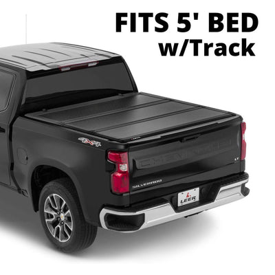 LEER Tri Fold Tonneau Hard Cover for 2014+ Toyota Tacoma w/ 5 Ft Bed (Open Box)