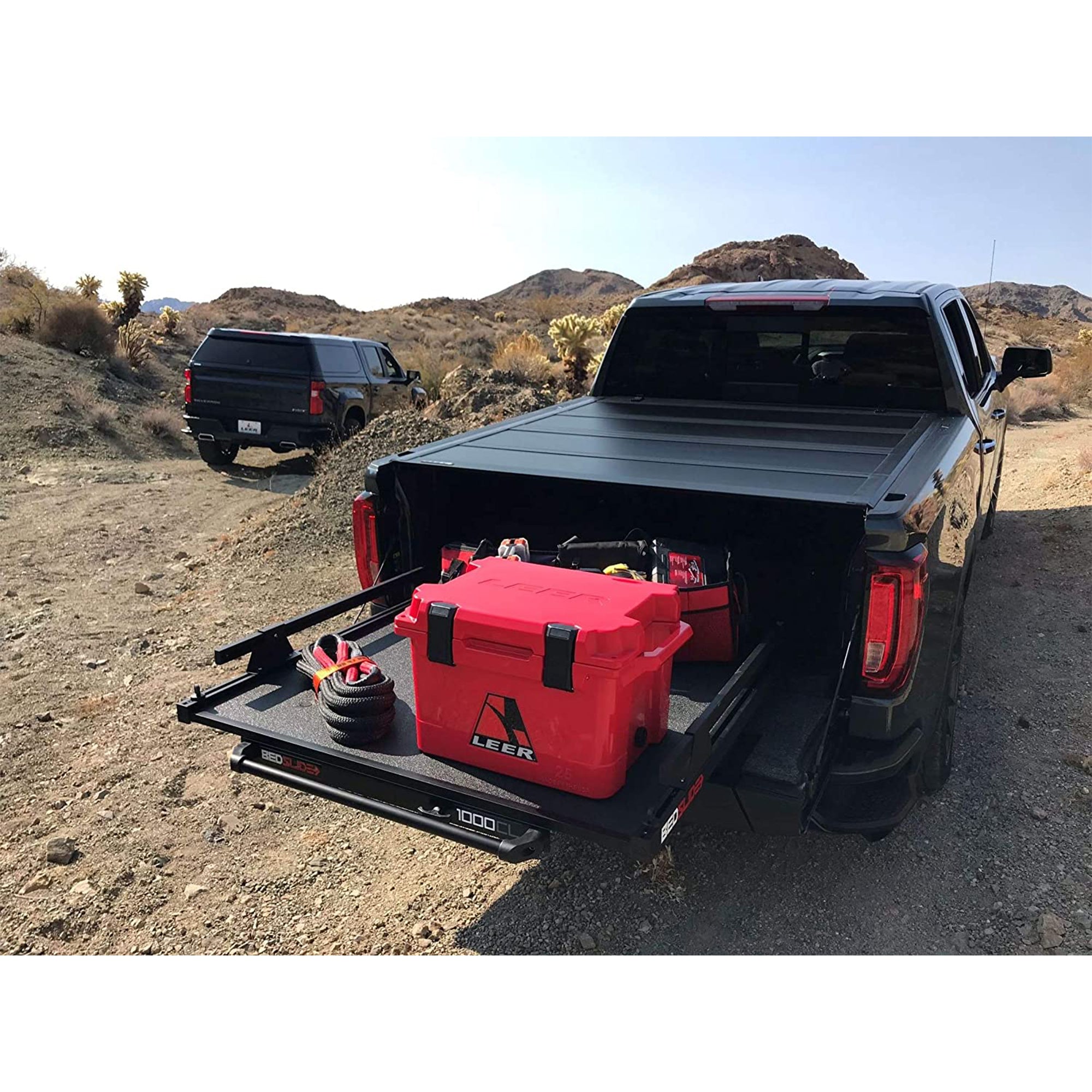 LEER Folding 5'8" Hard Cover for 2019 Chevy Silverado/GMC Sierra (For Parts) - VMInnovations