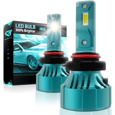 Glowteck HB3 9005 Cool White ZES LED Headlight Bulb Conversion Kit (Used)