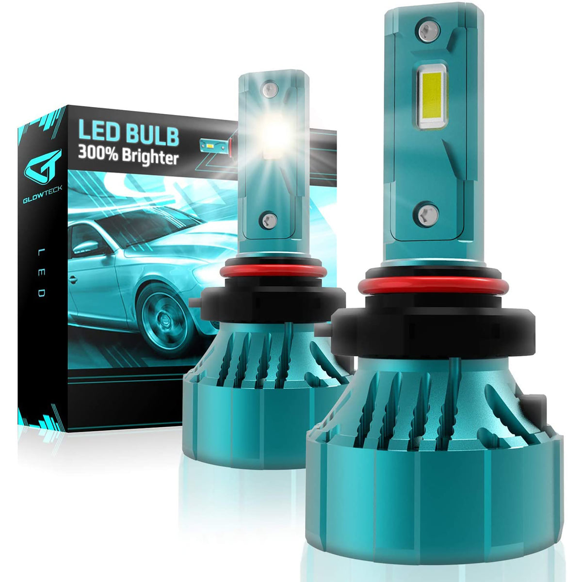 Glowteck Cool White ZES LED High Beam Headlight Bulb Conversion Kit (Open Box)