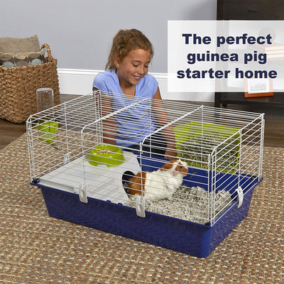 MidWest Homes for Pets Critterville Cleo Large Guinea Pig Habitat Cage(Open Box)