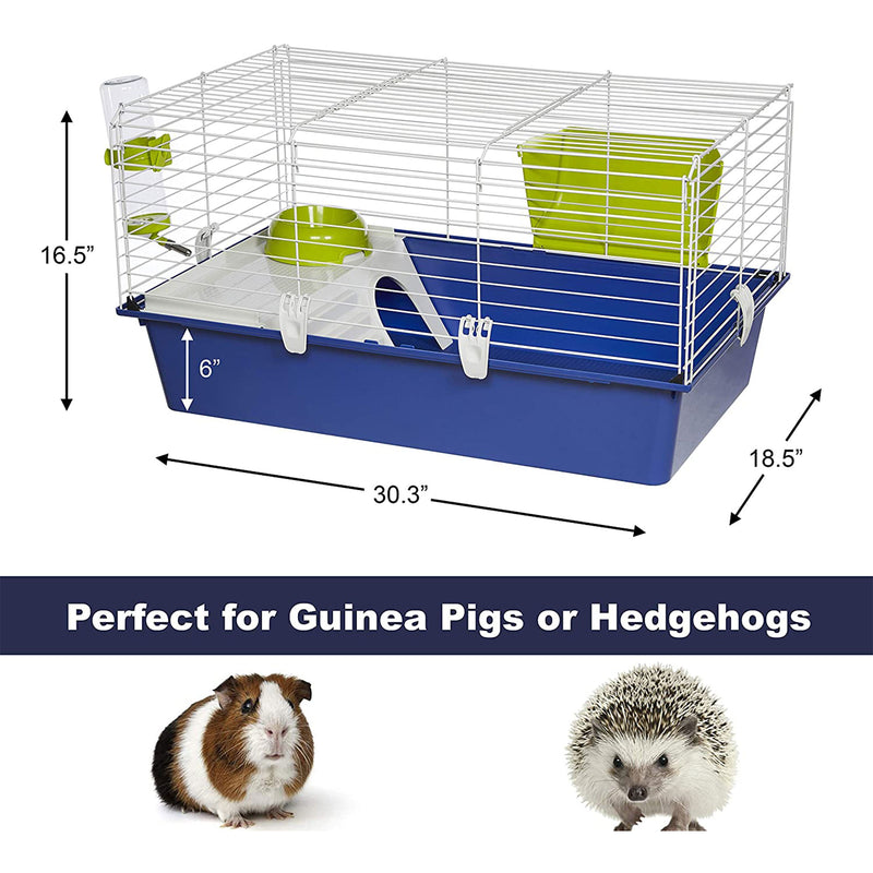 MidWest Homes for Pets Critterville Cleo Large Guinea Pig Habitat Cage(Open Box)