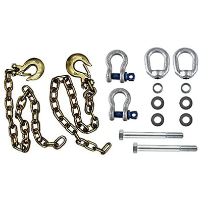 Andersen Hitches Ultimate Connection Fifth Wheel Safety Chain Set with Plate