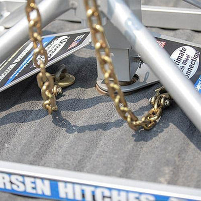 Andersen Hitches Ultimate Connection Fifth Wheel Safety Chain Set with Plate