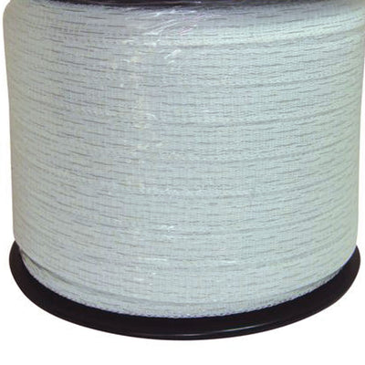 Field Guardian 634150 1/2 Inch Width Conductive Polytape, White, 1312 Foot Spool