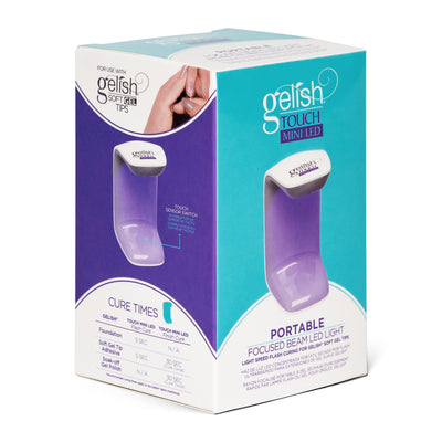 Gelish 110 Tip Kit w/ Mini Cure Light & Soak Off Gel Classic Pack, 3 Colors