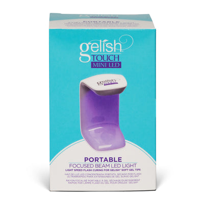 Gelish 110 Tip Kit w/ Mini Cure Light & Soak Off Gel Mini Passion Set, 6 Colors