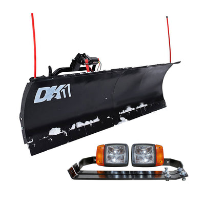 Detail K2 Universal SUV/Truck Snow Plow Kit with Receiver Mount & Plow Light Kit