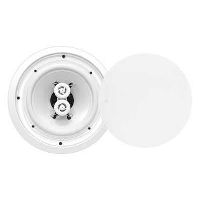 Pyle PWRC51 5.25 Inch 400 Watt Outdoor Ceiling Home Audio In-Wall Stereo Speaker