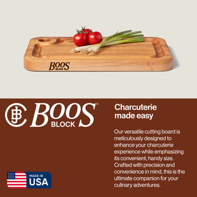 John Boos Block 16" Maple Wood Cutting Board with Juice Groove(Open Box) - VMInnovations