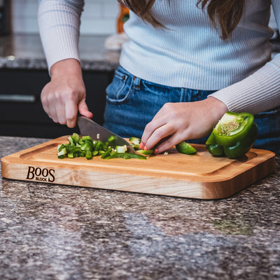 John Boos Block 16" Maple Wood Cutting Board with Juice Groove(Open Box)