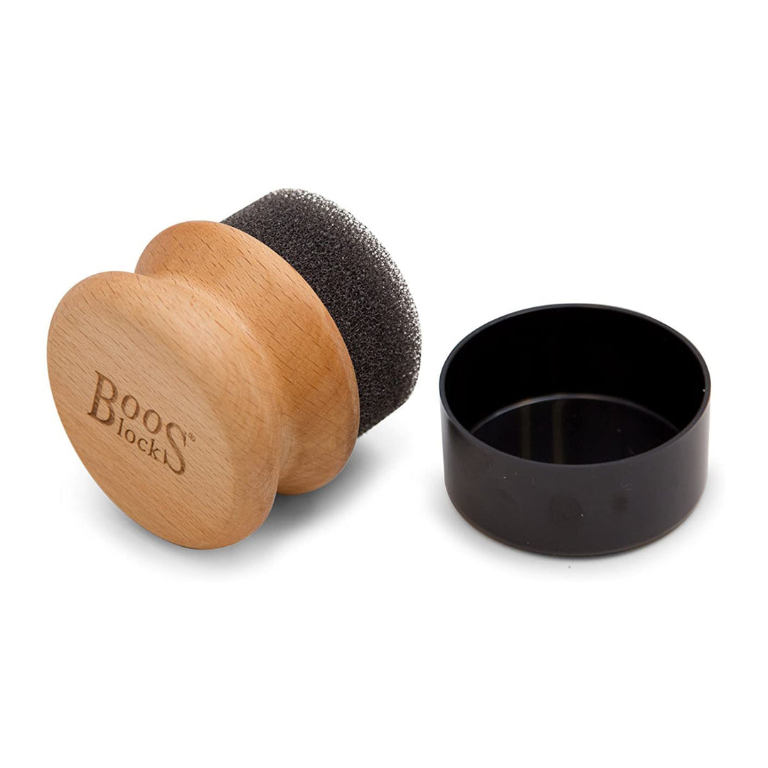 John Boos 16 fl oz Oil & Applicator Wooden Cutting Board Care Set (Open Box) - VMInnovations