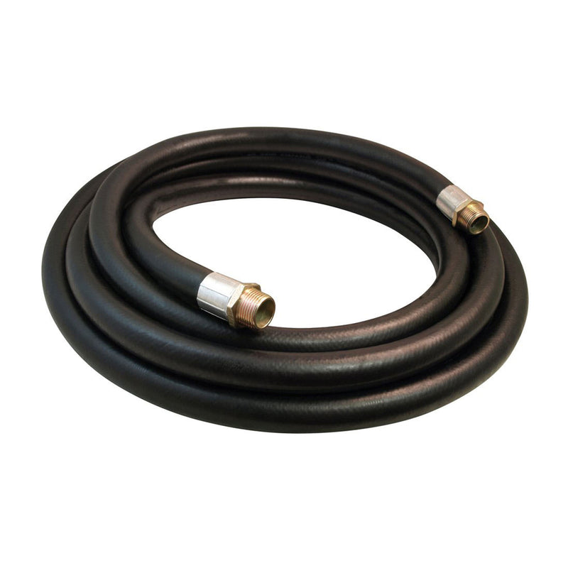 Apache 98108505 3/4 Inch Diameter 10 Ft Farm Fuel Transfer Hose, Black (2 Pack)