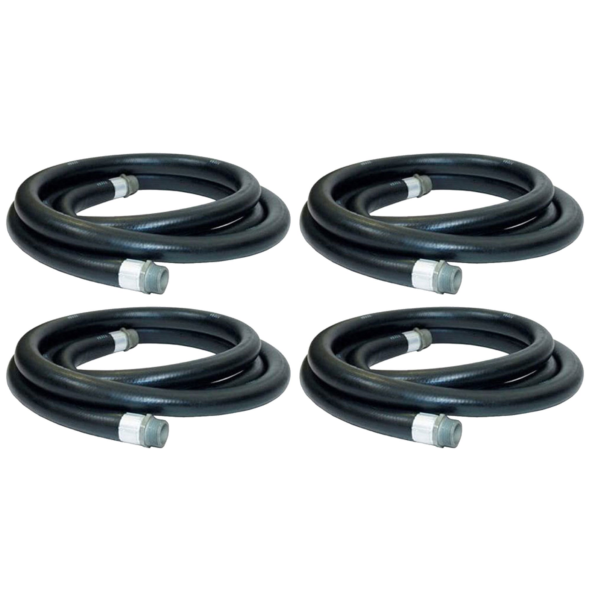 Apache 3/4 Inch Diameter 20 Foot Length 60 PSI Farm Fuel Transfer Hose (4 Pack)