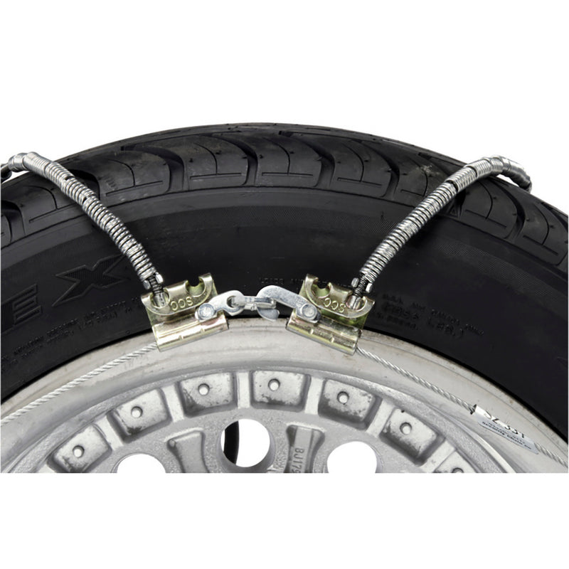 Security Chain Shur Grip Super Z Car Radial Cable Tire Chain, Pair (Open Box)
