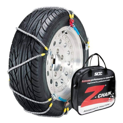 Peerless Z-579 Z-Chain Extreme Performance Cable Tire Traction Chain Kit, 8 Pack - VMInnovations