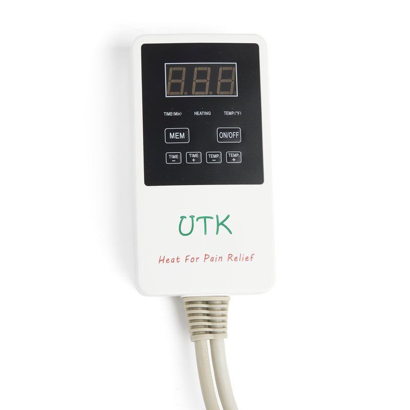 UTK 21 x 31 Tourmaline Stone Infrared Pain Relief Heating Mat w/Remote(Open Box)