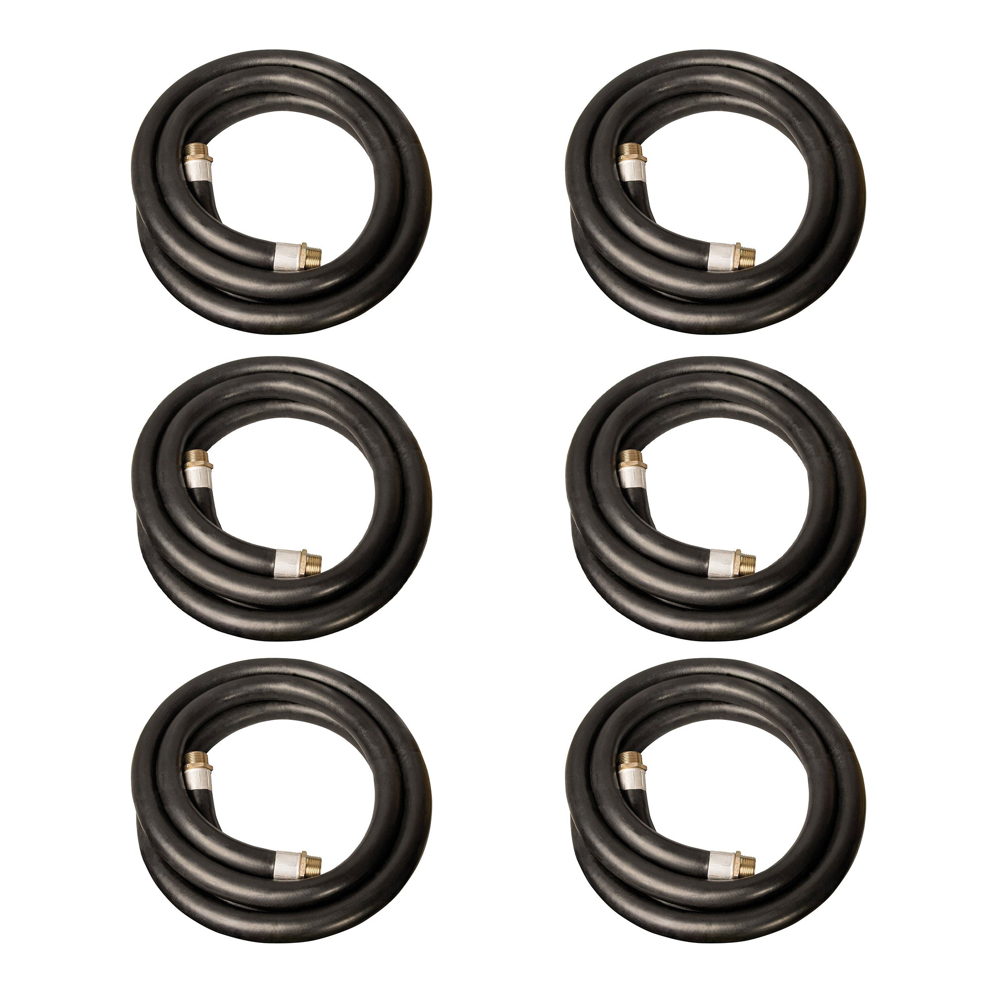 Apache 1 Inch Diameter 14 Foot Length 60 PSI Farm Fuel Transfer Hose (6 Pack) - VMInnovations