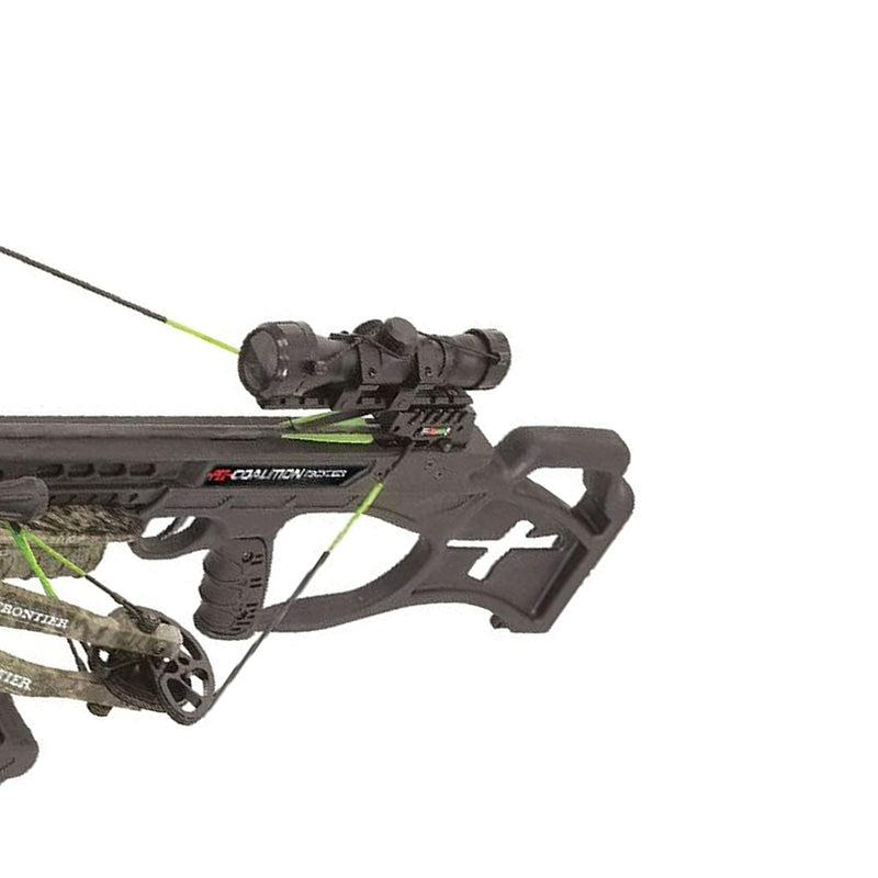 PSE Archery 01318KA Coalition Frontier Crossbow Package, 185lb Draw Weight, Camo