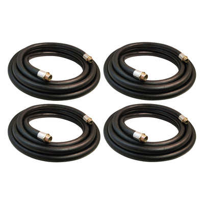 Apache 98108529 3/4 Inch Diameter 20 Foot Long Farm Fuel Transfer Hose (4 Pack)