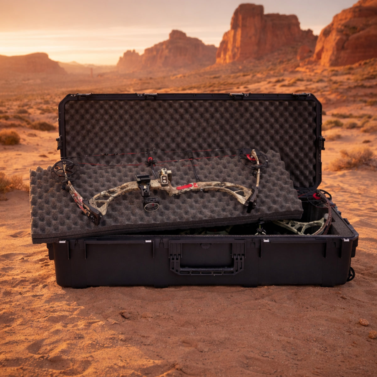 SKB Cases iSeries Large Double Bow Case w Hard Plastic Exterior (Open Box)