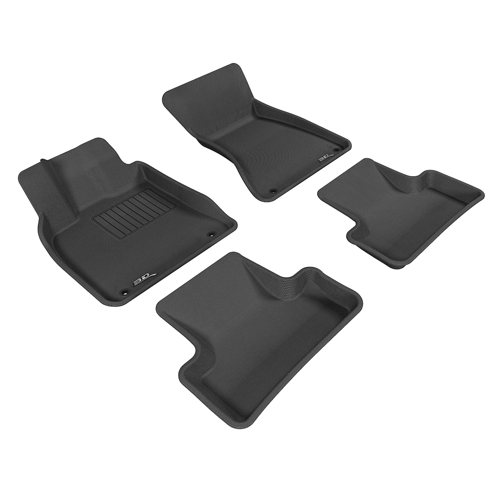 3D MAXpider Series Custom Floor Mat Liner Set, 09-17 Audi Q5/SQ5, Black (Used) - VMInnovations