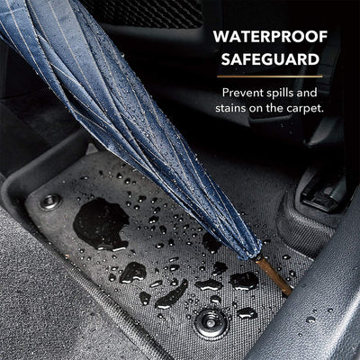 3D MAXpider Kagu Series Custom Floor Mat Set, 2010-2014 Ford F150, 1st/2nd Row - VMInnovations