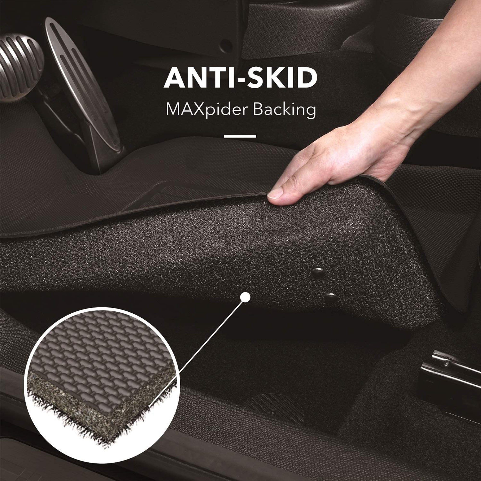 Kagu Series Custom Floor Mat Liner Set for 2016-2021 Mazda CX-9s (Open Box)