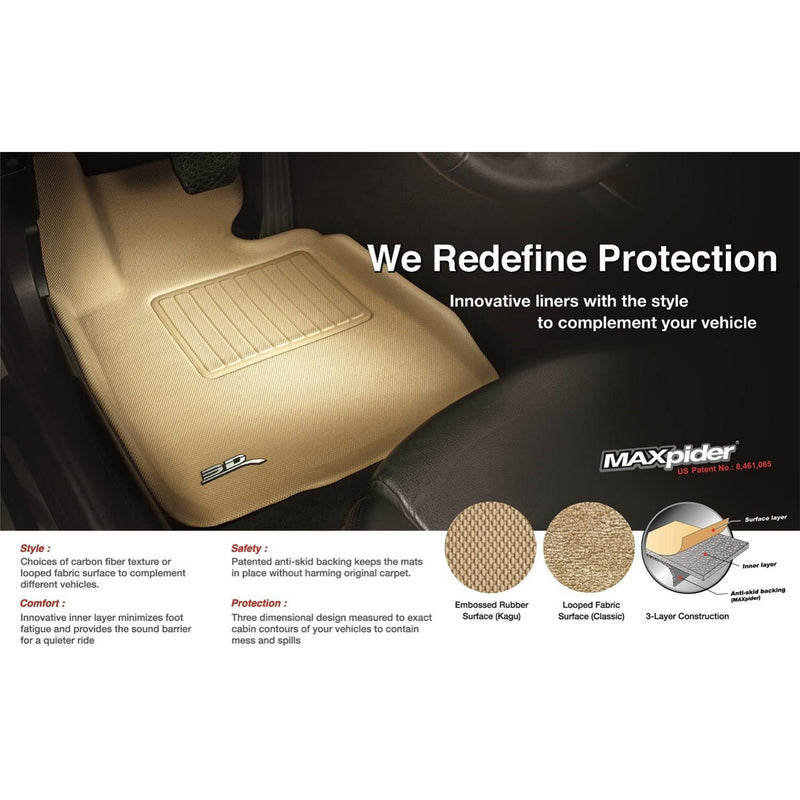 3D MAXpider Kagu Series All-Weather Cargo Liner for 10-&