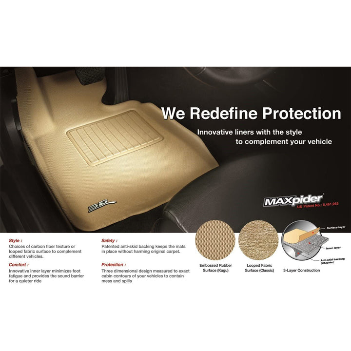 3D MAXpider Kagu Series All-Weather Cargo Liner for 10-'21 4Runner (Open Box) - VMInnovations