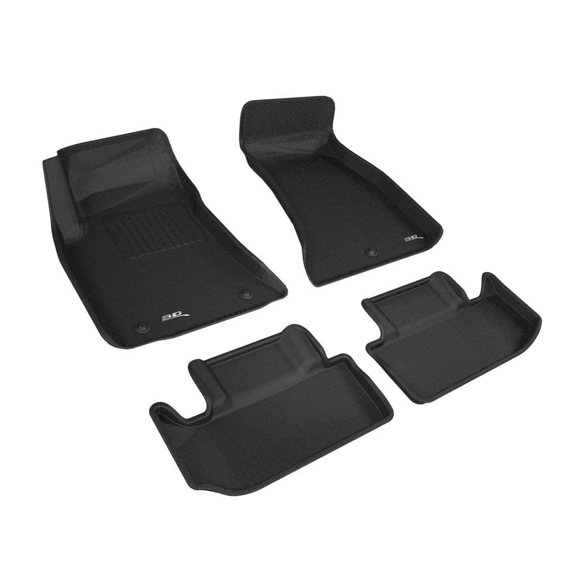 3D MAXpider Fit Floor Mat Liner Set for 2021 Dodge Challenger (Open Box)