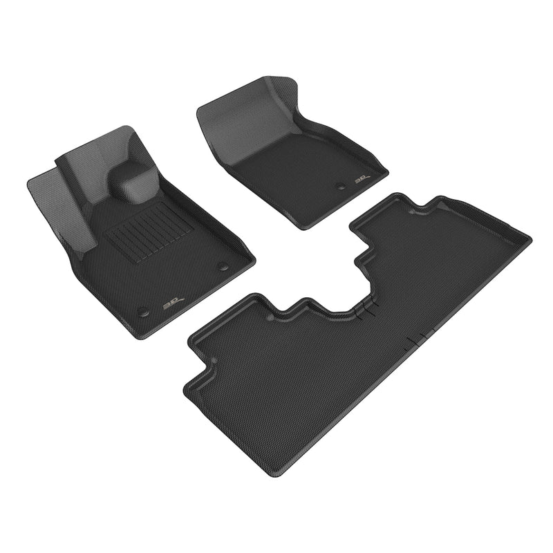 3D MAXpider Kagu Series Custom Fit Floor Mat Liner Set for Ford Mustang Mach-E