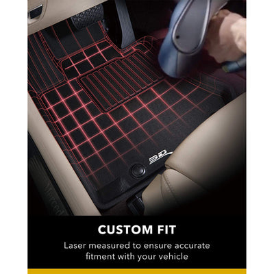 3D MAXpider Kagu Series Custom Fit Floor Liner Set for Mustang Mach-E (Open Box) - VMInnovations