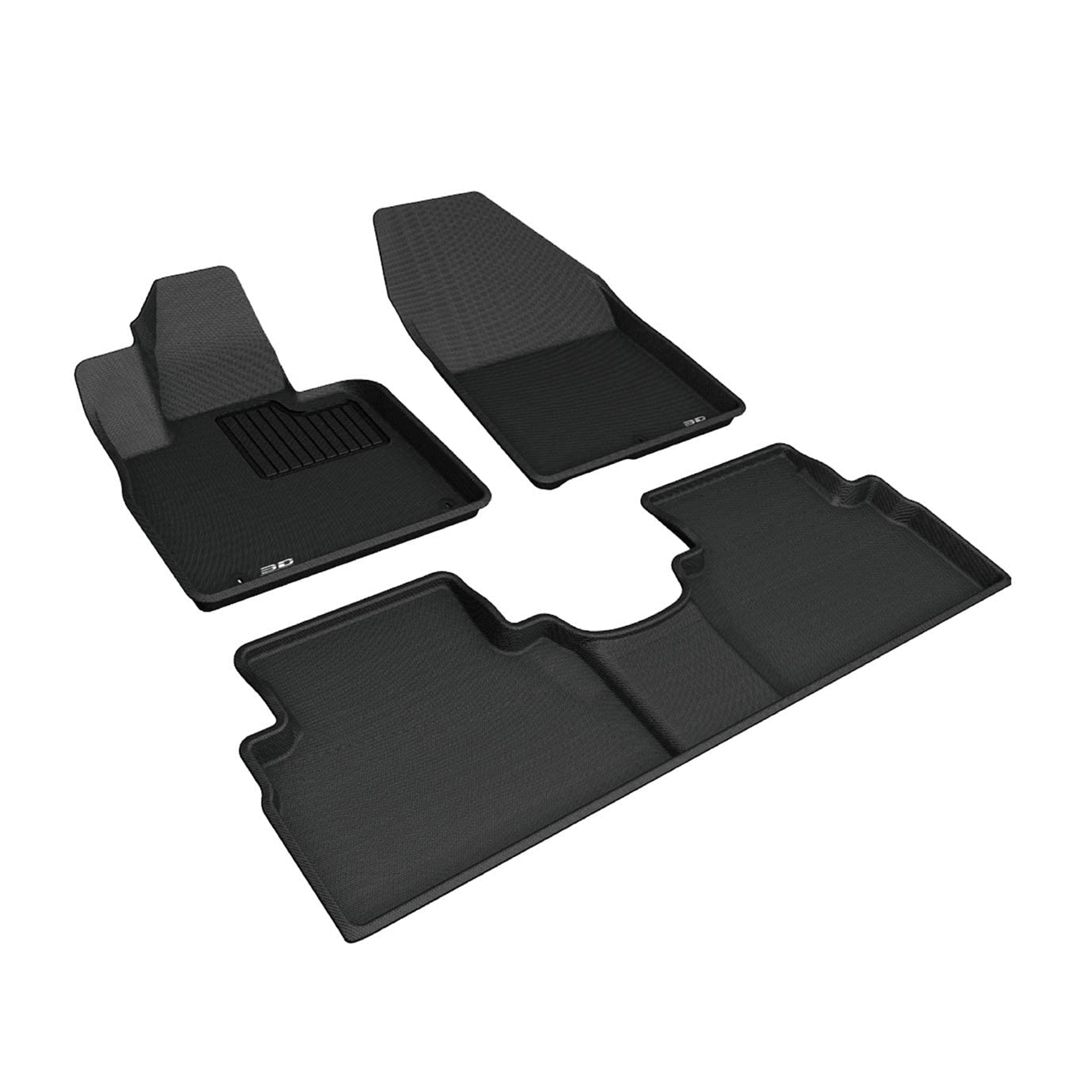 3D MAXpider Floor Mat Liner Set, Fits 2019-2020 Hyundai Santa Fe (Open Box)