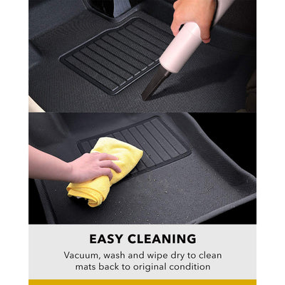 3D MAXpider Floor Mat Liner Set, Fits 2019-2020 Hyundai Santa Fe (Open Box)