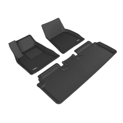 3D MAXpider Kagu Custom Fit Floor Mat Set for 12-14 Tesla Model S (Open Box)