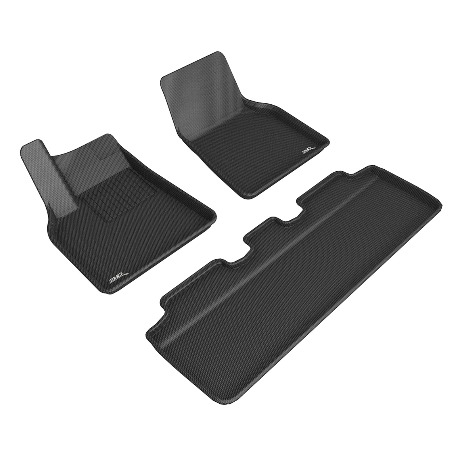 3D MAXpider Kagu Series Custom Fit Floor Mat Liner Set for 2021-2023 Tesla Model Y - VMInnovations