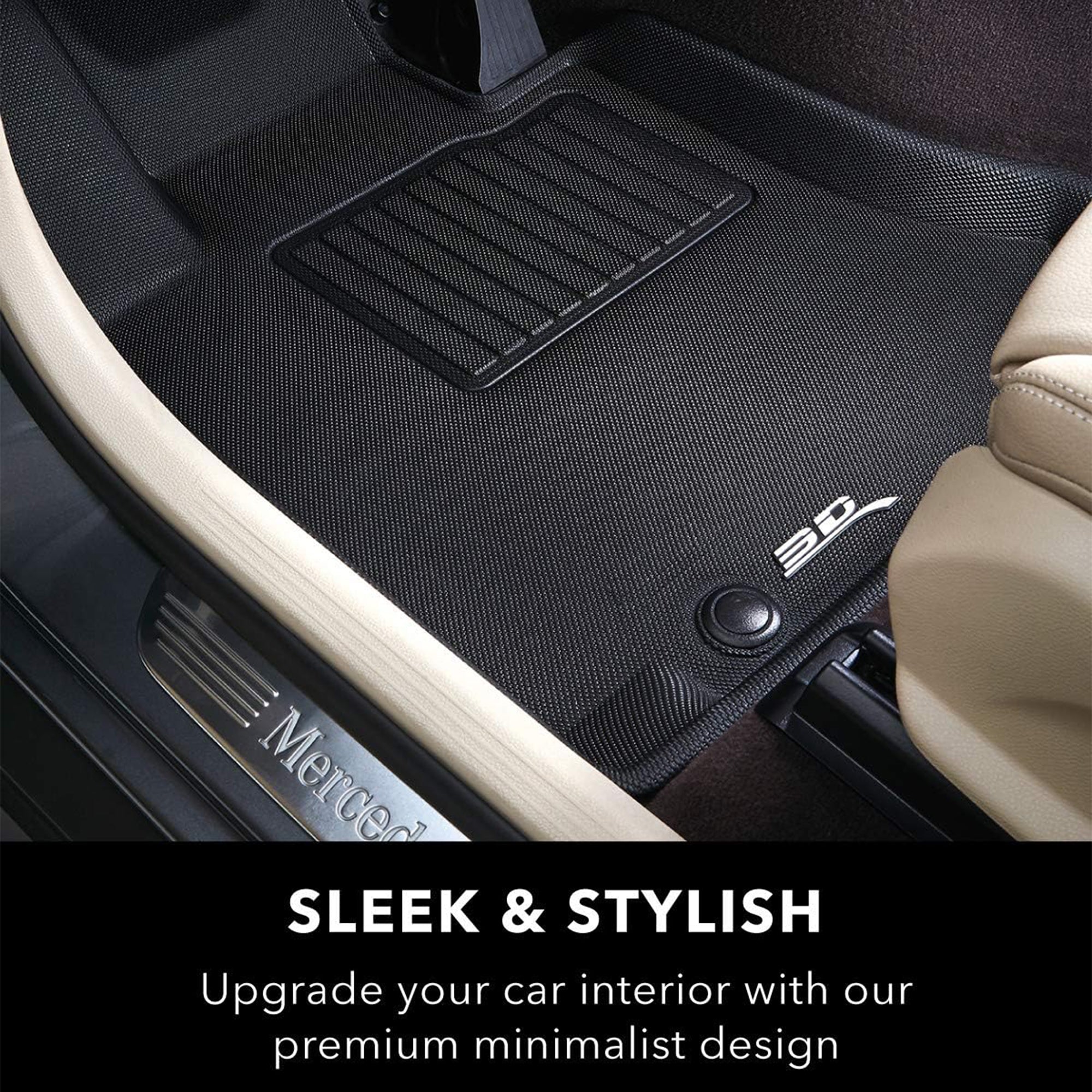 MAXpider Kagu Series Floor Mat Liner Set for 2021-2023 Tesla Model Y (Open Box) - VMInnovations