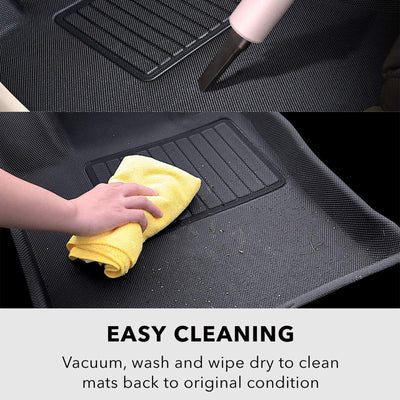 3D MAXpider Kagu Series Custom Fit Floor Mat Liner Set for 2021-2023 Tesla Model Y - VMInnovations