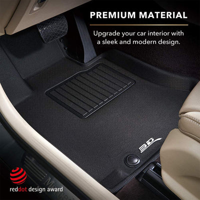 3D MAXpider Kagu Series Custom Floor Mat Liner Set for Toyota Tundra Crewmax - VMInnovations