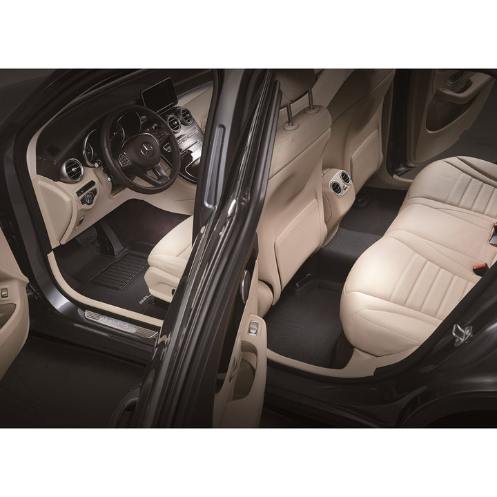 3D Kagu Series Complete Floor Mat Set, 14-19 Toyota Highlander, Black (Used) - VMInnovations