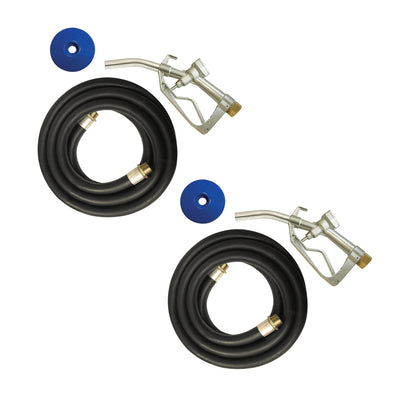 Apache 99000275 1" Connection Manual Fuel Dispensing Kit w/Splash Guard (2 Pack)